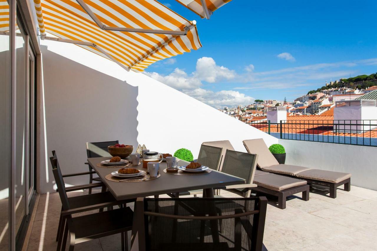 Joivy Downtown Deluxe Apartments Lissabon Exterior foto